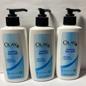 Olay Foaming Face Wash Deep Cleans Sensitive